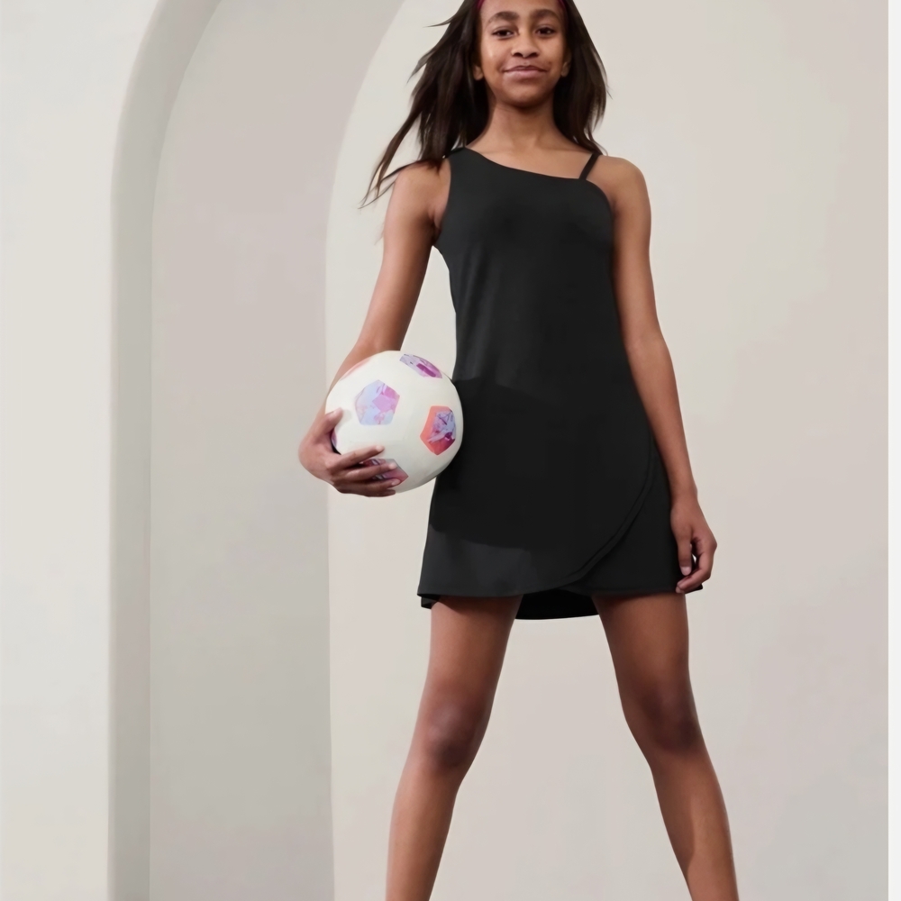Athleta Black Stand Out Dress